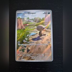 Paldean Wooper Pokémon Card - Illustrated Rare